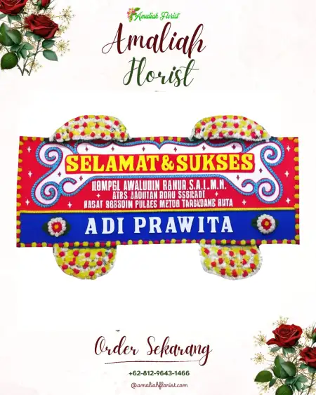 Papan Bunga Ucapan Selamat citamiang